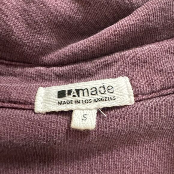 LA Made Main Street Shacket | Small | Plum - Picture 6 of 10